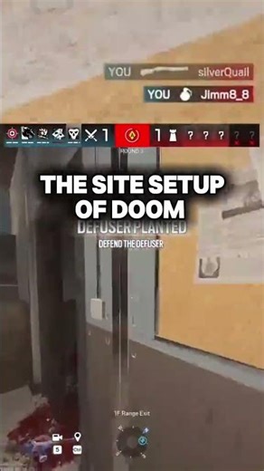 The Site Setup of DOOM #rainbowsixsiege #R6s #siege