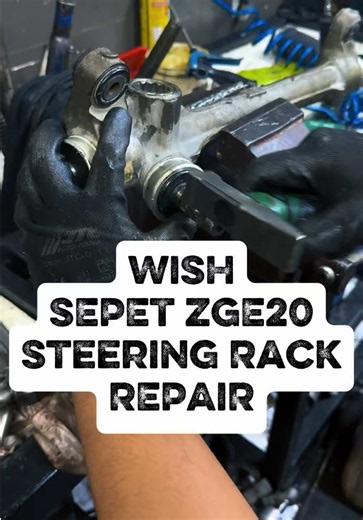 Pos Steering Rack Toyota Wish dari Terengganu ke Shah Alam untuk Dibaiki