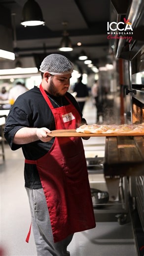 🍕✨ From Passion to Perfect Pizza ✨ Meet Toby, who joined ICCA’s Artisanal Pizza Program to deepen his understanding of authentic Italian pizza. During the course, Toby mastered three styles of pizza — pizza by the meter, pizza in a tray, and classic round pizza — while learning what truly matters: authentic dough making, simple yet balanced sauces, and thoughtful topping combinations. From tackling the challenge of dough shaping to gaining confidence with expert guidance, the journey was about 
