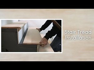 Stair Tread Installation Laminate & Vinyl (Learn The DIY Install Easy Way)