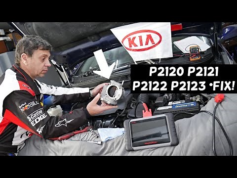 KIA CODE P2120 P2121 P2122 P2123 ENGINE LIGHT KIA SORENTO SPORTAGE FORTE RIO SOUL OPTIMA