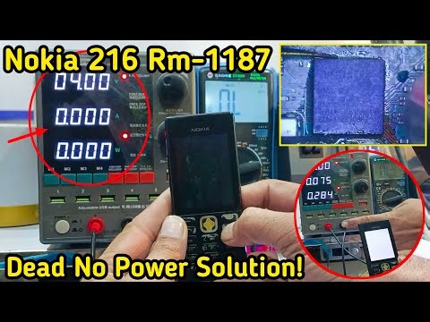 Nokia 216 RM-1187 Dead No Power Solution! Nokia Dead Mobile repair guide step by step
