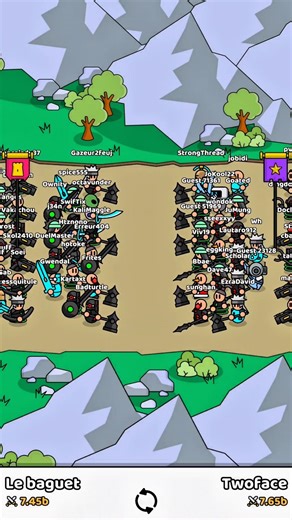 Le Baguet VS TwoFace - ForgeMaster #forgemaster #forgemagie