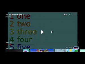 Kidstv123 the big numbers song EP06 number five