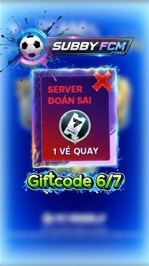 New 7/6 code for FC Mobile VN is here, guys! #CreativeSummer #FCMCreator #fcmobile #fcmobilevn