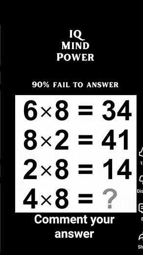 Brain test | IQ questions #braintest #iqtest #brainchallenge #math