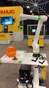 9.3K views · 62 reactions | ️Happy Halloween to all our Customers, Integrators, Partners, & FANUC Family of Co-workers! Wishing you a very happy, healthy and safe holiday! #happyhalloween #halloween #FANUC #robotics #cnc #robodrill #industrial #automation #mfg | FANUC America Corporation | Facebook