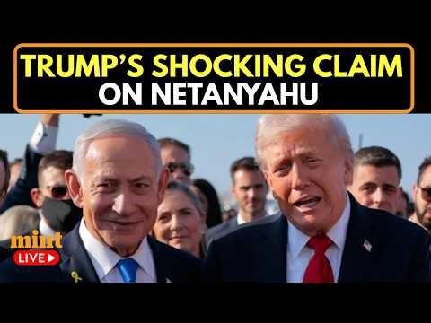 Donald Trump Live: ‘He’ll Do Whatever I Want' Trump Stuns With Bold Netanyahu Claim | Israel