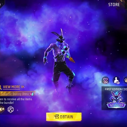 GALACTIC BUNNY 🐰🐰 BUNDLE 🤯#freefire #shorts #shortsfeed #shortsviral #short