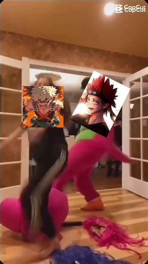 Bakugo and Kirishima messing around in the 1A dorms! #mha #bakugoandkirishima #1Adorms