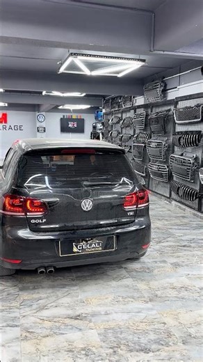 Golf 6 J LED headlights, taillights, digital instrument cluster, steering wheel, multimedia scree...