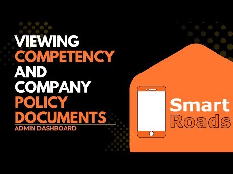Viewing Competency and Company Policy Documents | Admin Dashboard Tutorial