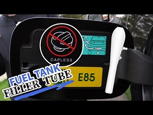 How To Use a Fuel Tank Filler Tube With a Fuel Can