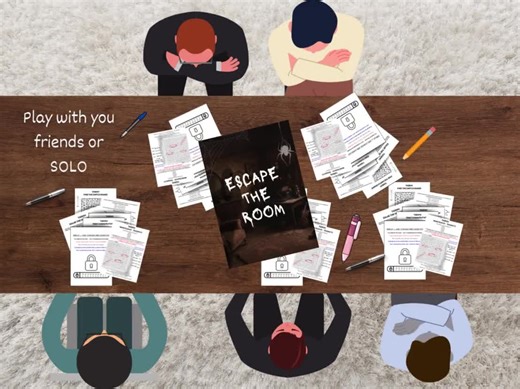 Printable Mystery Escape Room Game: DIY Puzzle Adventure (digital Download) - Etsy