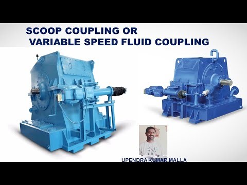 Scoop coupling | Variable Speed Fluid Coupling Working | Fluid Coupling basics |Fluid Coupling Parts