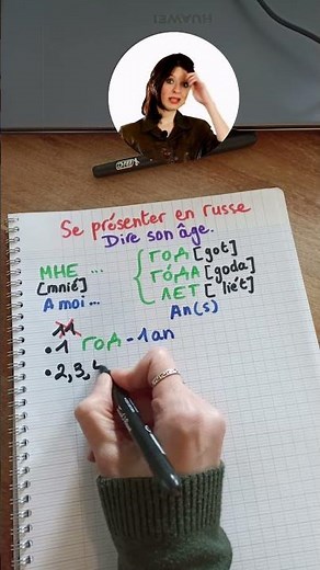 🇷🇺 How to say your age in RUSSIAN? 🎂 (in 60 seconds) #cpf #russianlanguage