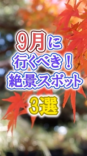 【60代旅行】9月に行くべき観光地3選！ #60歳代 #シニア旅行#ひとり旅 #shorts #gw #シニアライフ60代 #60代 #9月