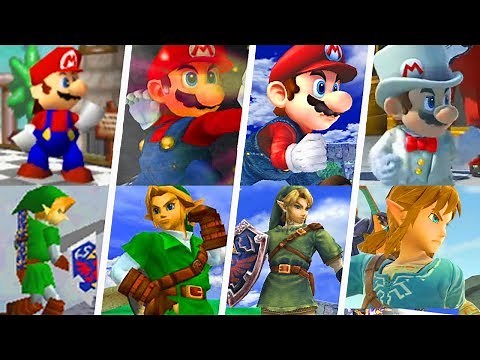 Evolution of Original 12 Super Smash Bros. Characters (1999 - 2018)