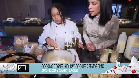 Holiday cookies and a festive drink | Cooking Corner