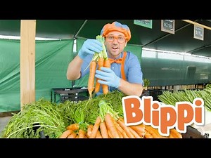 Blippi Learns Healthy Eating For Kids At Tanaka Farm | Educational Videos For Toddlers