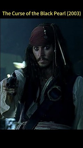 Pirates of the Caribbean: The Curse of the Black Pearl (2003)#movie #short