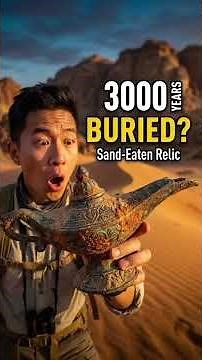 Sand-Eaten Relic: The Rusted Genie Lamp of the Lost Dunes 🏜️
