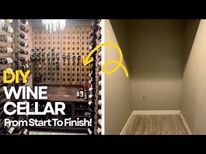 Home Wine Cellar from Scratch!