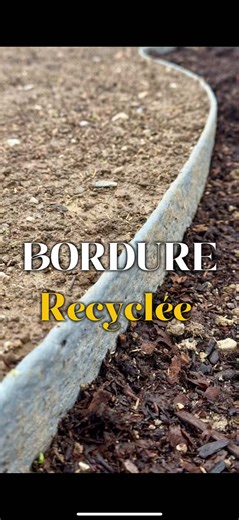 Installation d'une bordure en PVC recyclé pour jardin