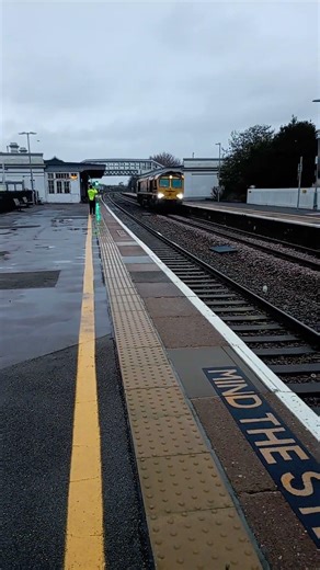 #train class 66 loco passing bridgwater 66413 going to farewater yard