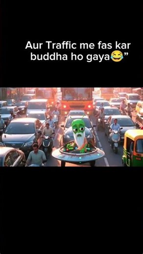 Delhi Traffic Time Machine 😂 | Alien ki Kahani