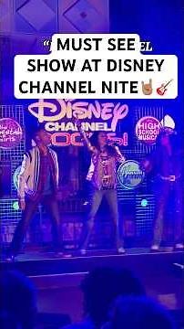 MUST SEE show at Disney Channel Nite🤩🤘🏽🎸