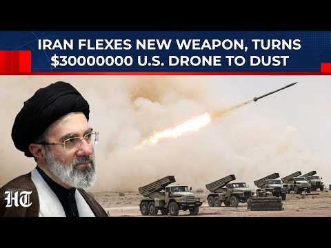 Iran Flexes New Weapon: US' $30000000 Drone Turns To Dust In Minutes, Trump's 'Infiltration' Fails?