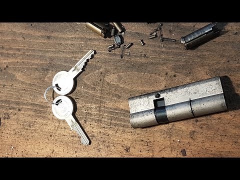 CES Zylinder zusammenbauen und instand setzten Video 2051 Schlosserei Oldorf