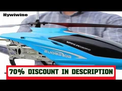 #Large Remote Control Helicopter 80cm Extra 2.4G 3.5CH Rc Drone Durable Charging Toy Drone Model UA