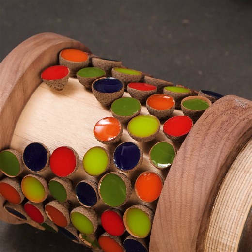 Acorns Trapped In Epoxy Beer Mug! | Crafty Panda