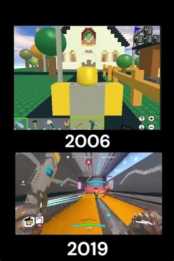 Roblox 2006 Vs Roblox 2019