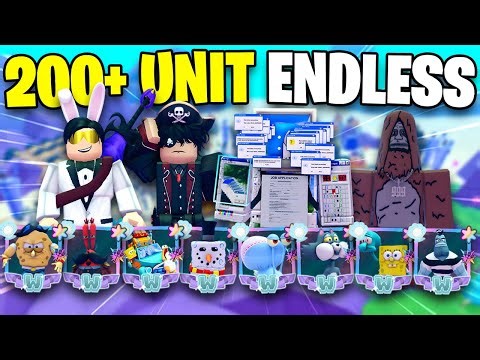 ENDLESS WITH OVER 200 PRISMATICS! (SpongeBob TD)