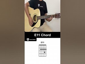 How To Play The E11 Chord On Guitar - Guvna Guitars