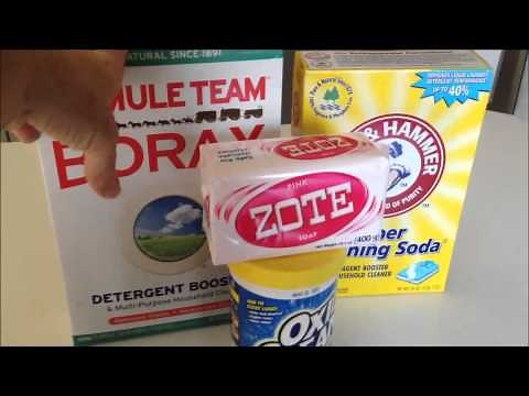 DIY - Make your own powder laundry detergent