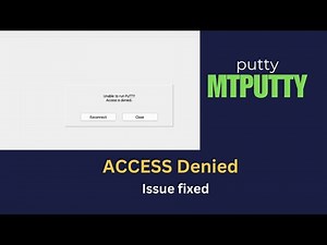 #mputty issue not working fixed the issue | How to connect from #putty from your local computer.