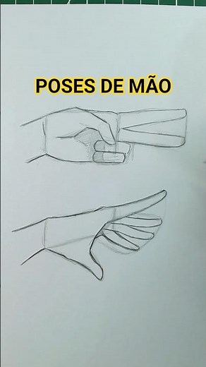 How to draw hand poses! #anime
