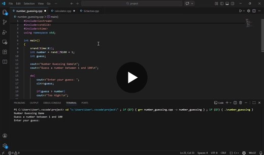 #cpp #programming #internship #codsoft #github #learning | Jidnyasa Shinde