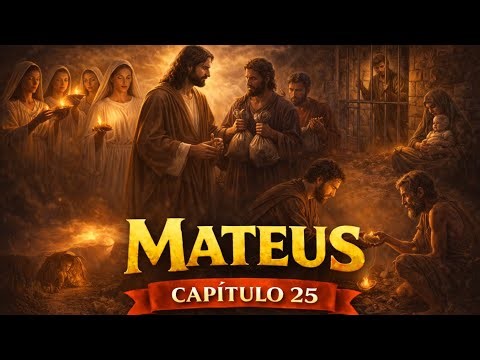 Narração do livro de mateus capítulo 25 explicativo.