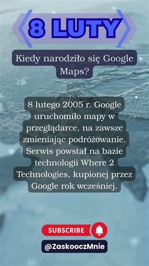 Koniec papierowych map #ciekawostka #wynalazek