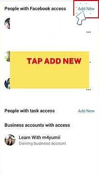 How to Add Admin on Facebook Page Using Mobile Phone