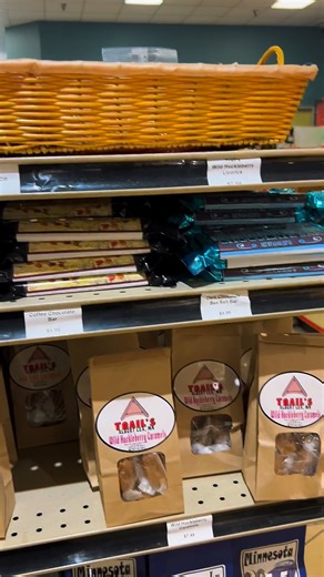 Things you didn’t know you could grab at Trail’s for gifts → #14: RETRO CANDY 🍬 Take a trip down memory lane with classic favorites like LaffyTaffy, Jelly Belly beans, and more. These retro treats are a must-have stocking stuffer for the kiddos and a sweet surprise for anyone with a love for candy. | Trails Travel Center