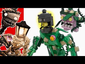 *NEW* DOORS MONSTERS Transform into LEGOS (Roblox)