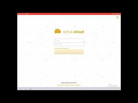 Tutorial zum Einrichten der App "Schul.Cloud"