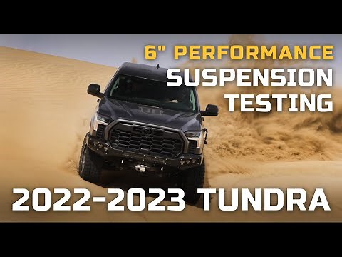 New ICON 6” Performance Suspension Testing