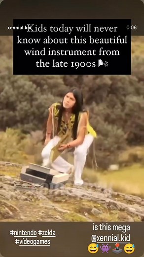 5K views · 244 reactions | " Kids today will never know about this beautiful wind instrument from the late 1900s" (xennial.kid) - Leo Rojas story 殺愈 | This is Leo Rojas - Fanpage | Facebook